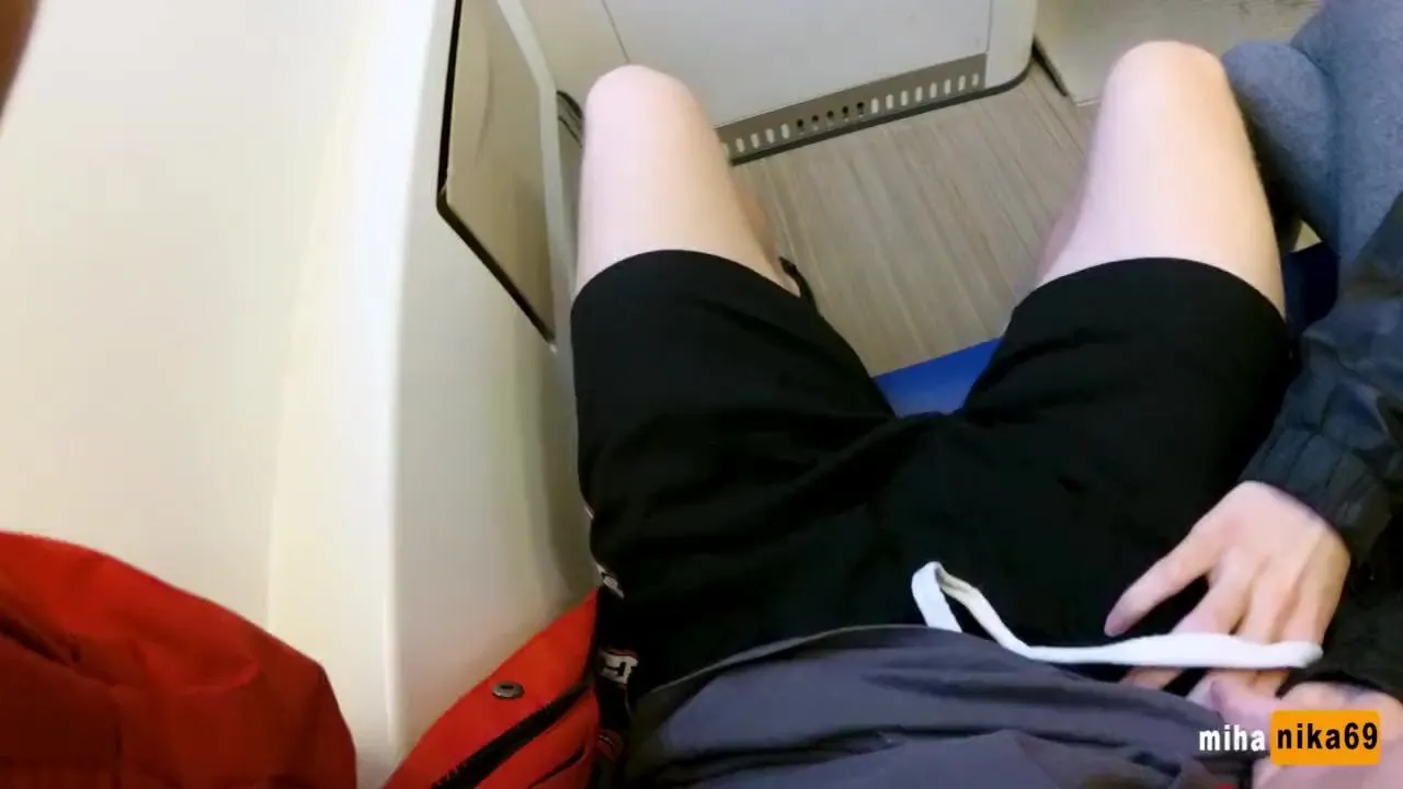 Real Public Blowjob in the Train
