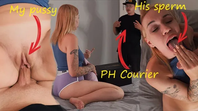✅ Typical working day for Pornhub courier