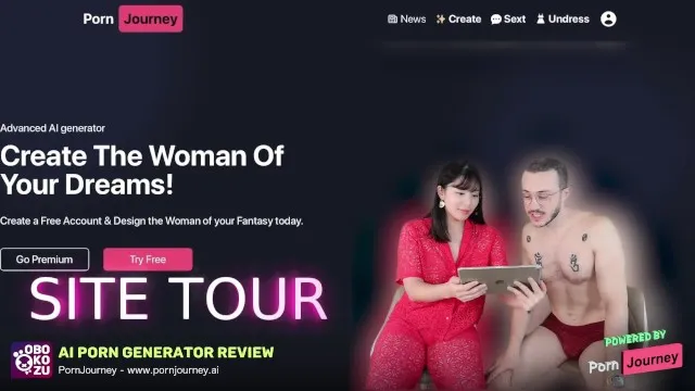 PORNJOURNEY X OBOKOZU - AI Porn Generator Review!