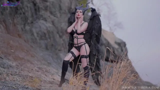 Sia Siberia's cosplay gets wild with double penetration and creampies
