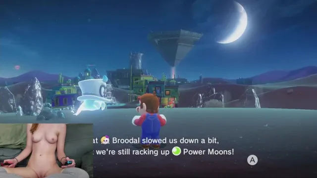 Petite Redhead TeenyGinger Plays Wild with Kink in Mario Odyssey: Part 2