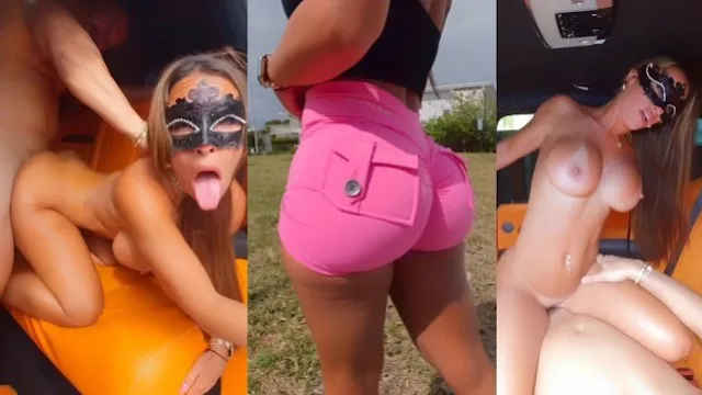 Miss Lexa and Cully- Teddy's hot backseat car sex adventure with a busty Latina babe