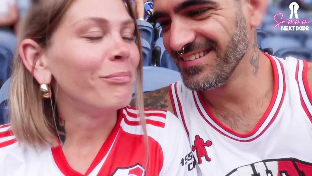 Sammm Next Door & Alex Next Door get down and dirty in a real couple's steamy vlog - Pussy, boobs, and cumshots