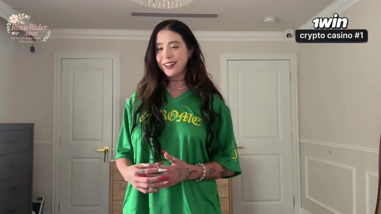 Rosie Rider begs for her boyfriend to cum inside her doggy-style while she rides Alex Majors' big ass