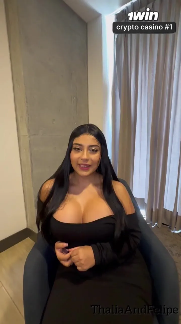Thalia And Felipe's first time as big cock sluts - POV casting with a hot cumshot!