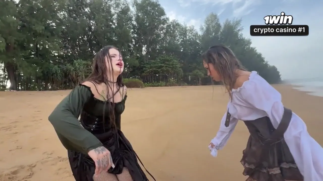 Naughty Asian amateurs Owl Crystal, SkinLovers, LilKarina2, Lil Karina, and Homemade get wrecked by pirates in search