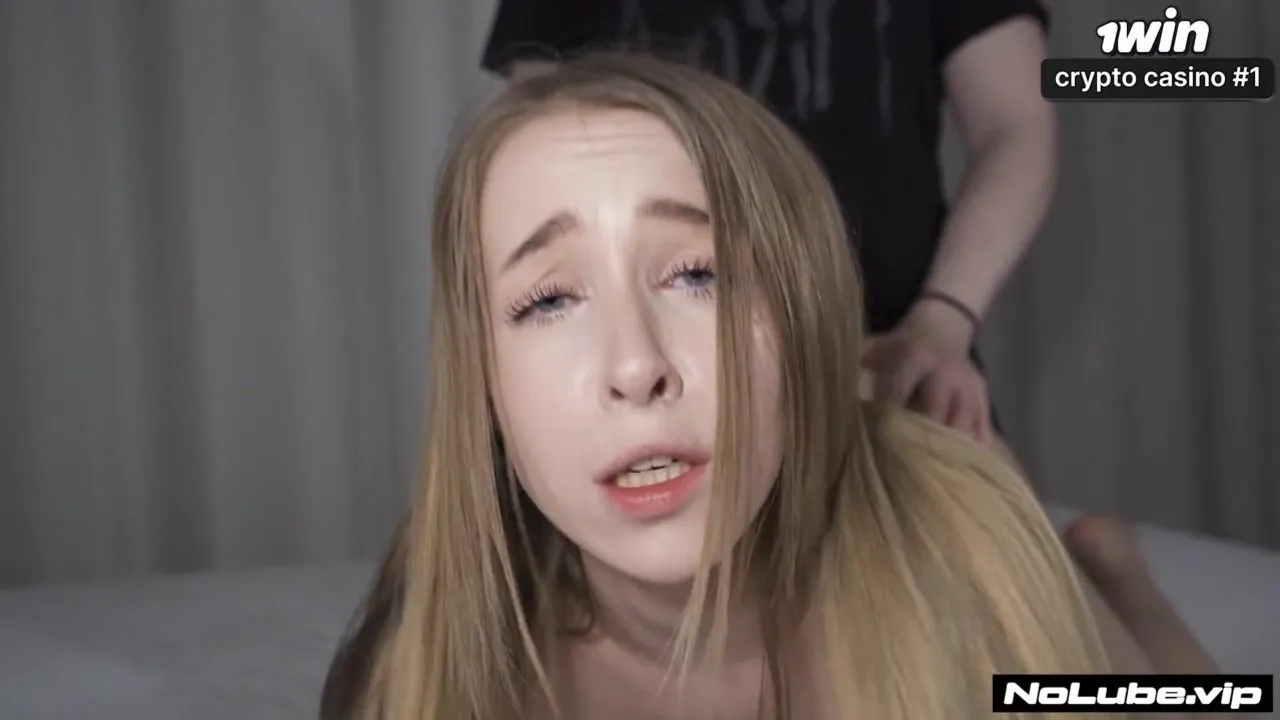 Watch this submissive teen take a hardcore pounding & get a messy facial