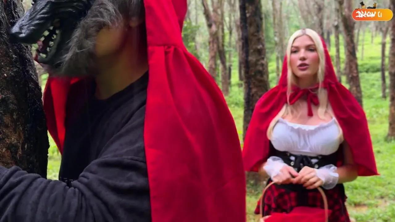 Anastangel's lost blonde red riding hood turns into a wild, hot POV for the Wolf