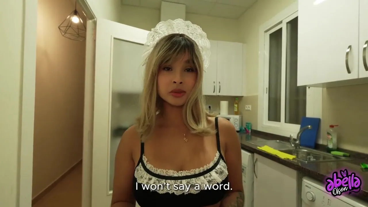 Watch Abella Olsen get her tight ass drilled by a massive dick in POV part 2!