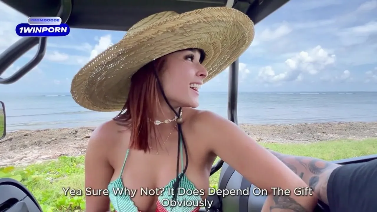 Abella Olsen gets pounded hard on an island by a tourist and takes a huge load