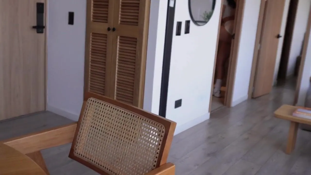 Miss Ary gets mad and gives her stepbro a hard fuck while taking a shower