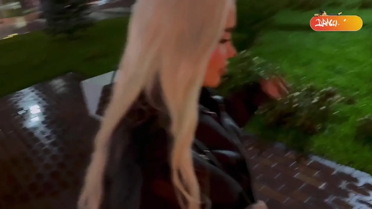 Blonde MILF Blondessa gets rough sex in stranger's apartment in secret from the guy