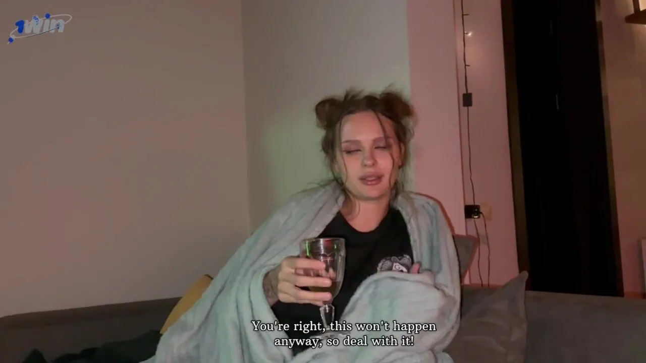 Stepsis Alexa Poshspicy gets her big boobs jizzed on after a lost bet