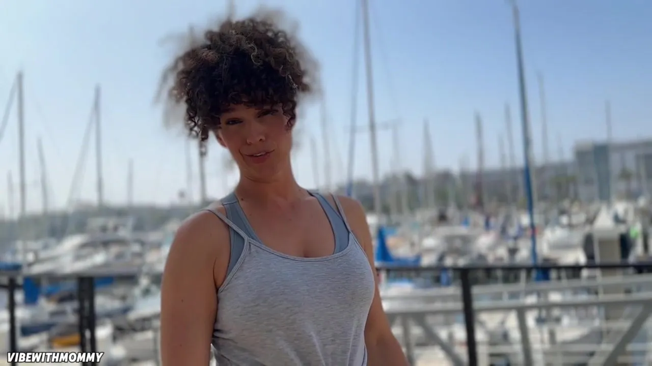 Stepmom VibeWithMommy seduces a lucky stranger with her massive tits and big ass in POV