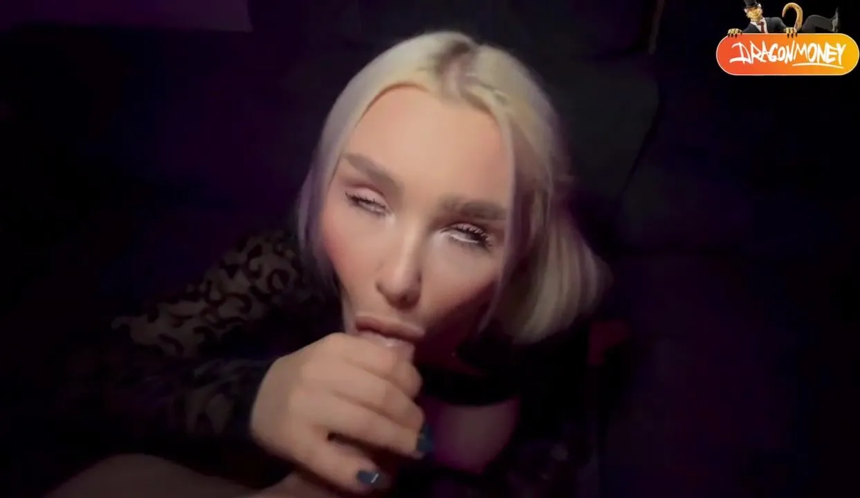 Stepdaughter Blondessa wants to suck & ride her stepdad's big dick like a pro!