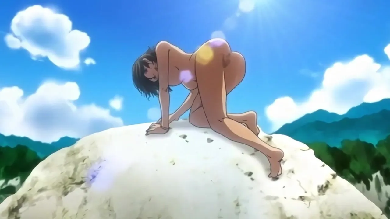 Big-titted babe with lustful desires gets a messy creampie in the river