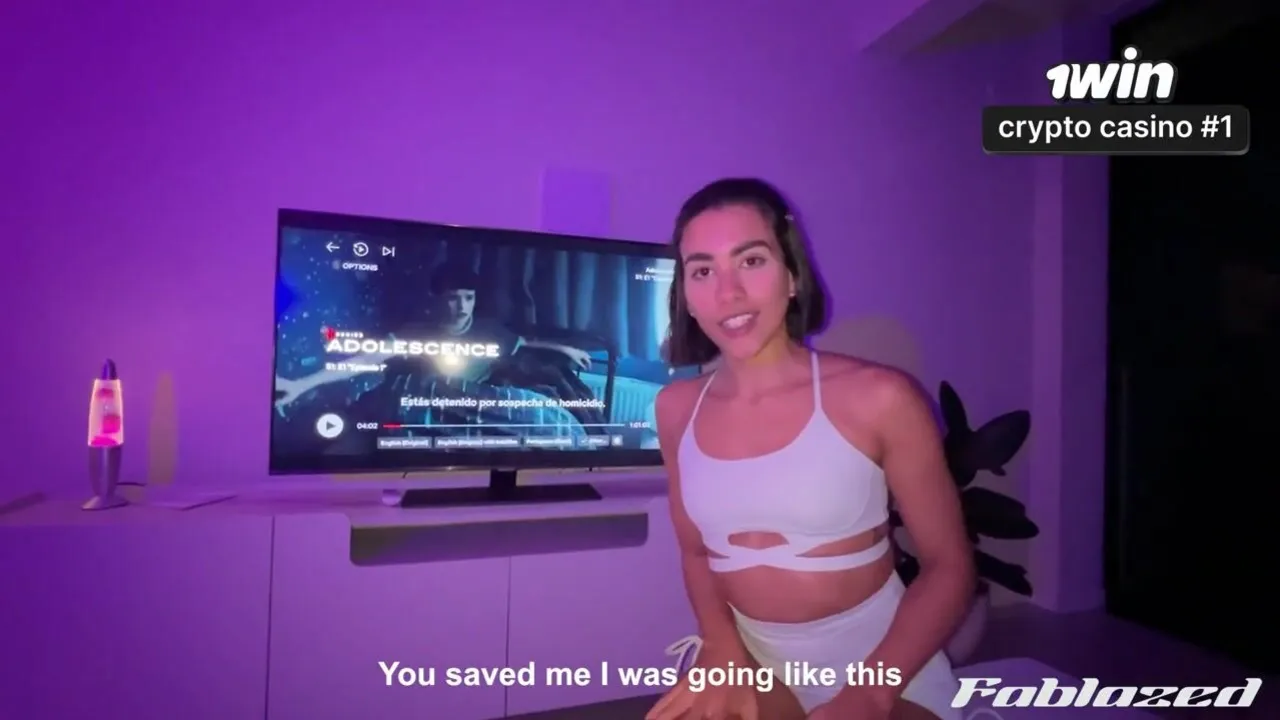 Watch me undress, smoke, and get off with my hot latina neighbor after gym class!