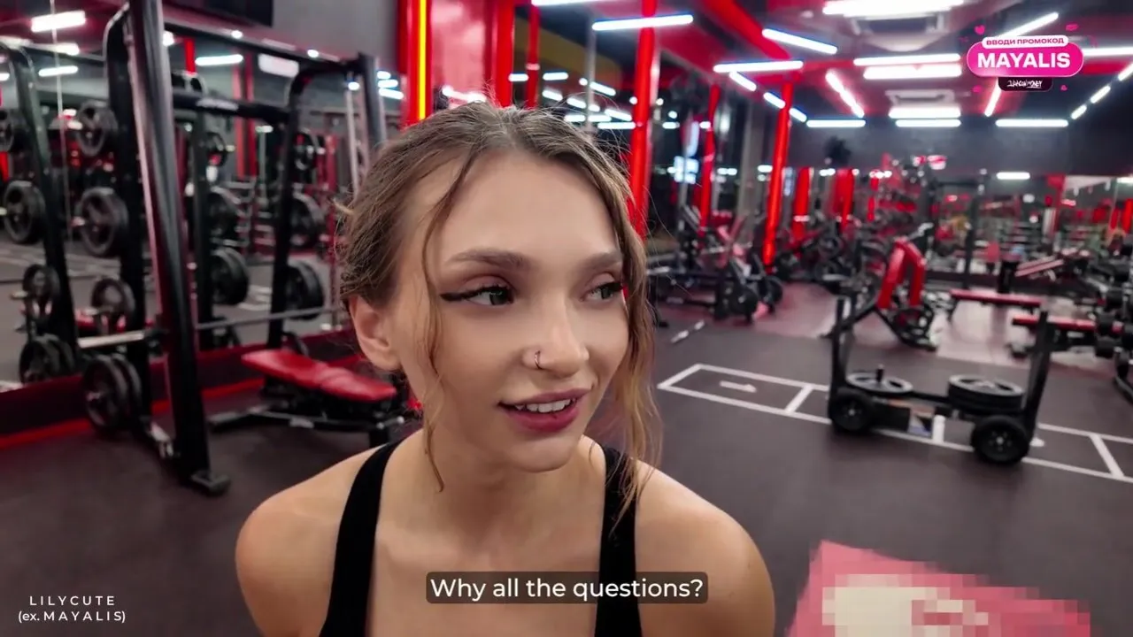 Lily Cute gets drilled hard in a public toilet by a stranger