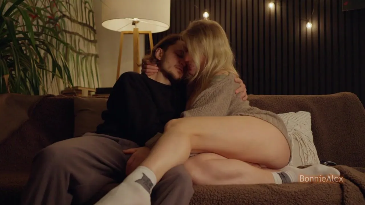 BonnieAlex and her man share a hot and heavy orgasmic ride