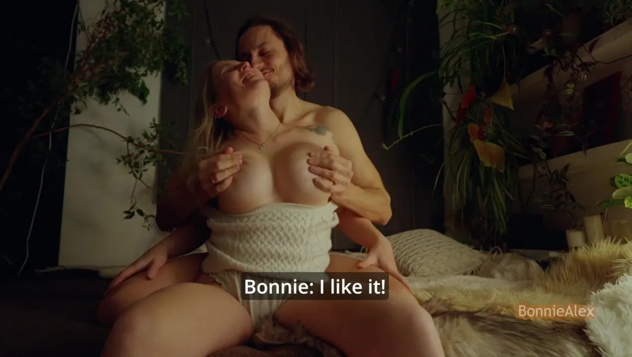 BonnieAlex gets re-connected with her lover after a hard day's work