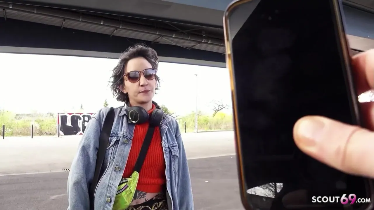 German Scout gets her tight ass drilled in a wild anal casting fuck for French Skinny Girl Lena Fire