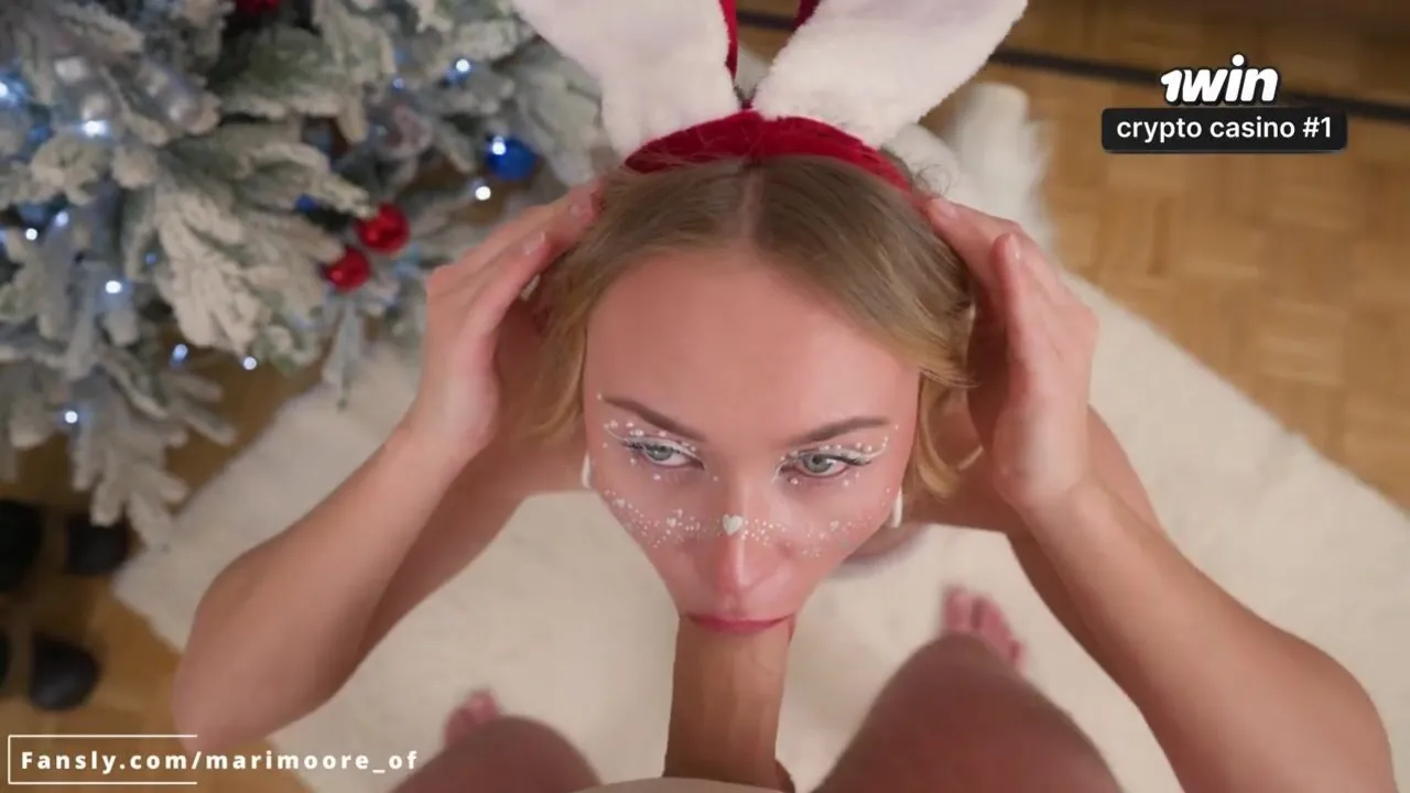 Stepsis's face covered in toys as she gets a messy facial on Christmas Day